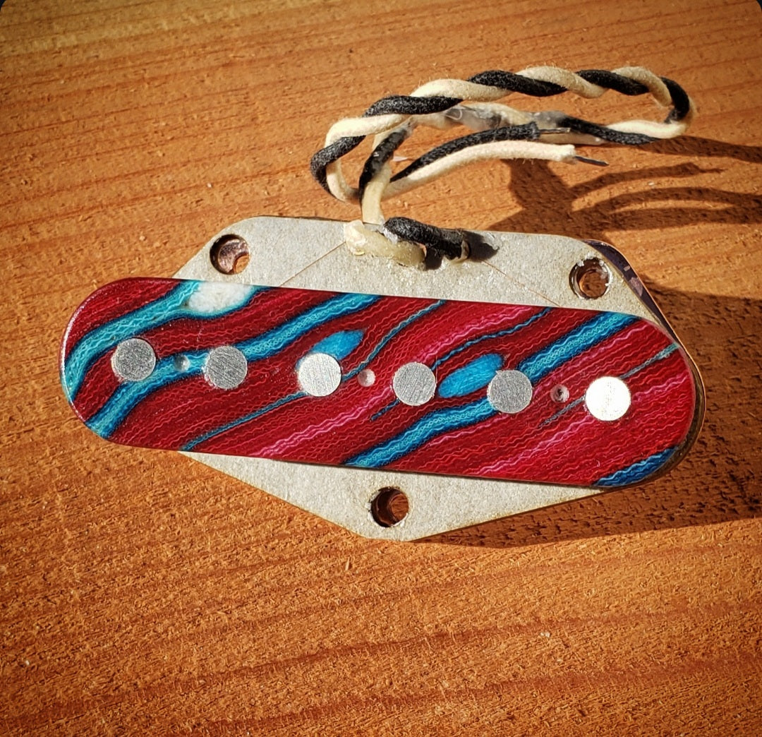 Sugar Tone Telecaster Bridge Pickup "Berry n' Blue" | Output: 9.27k Ohm |