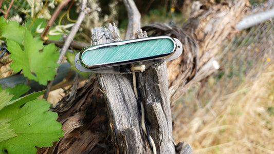 "Sugar Tone Series" Boutique Hand Wound Telecaster Neck Pickup - Seafoam Green