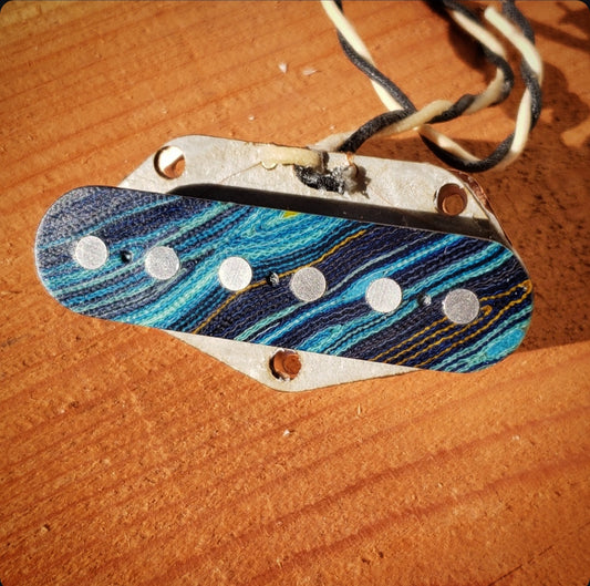 Telecaster Bridge Pickup "Starry Night" | Output: 7.69k Ohm