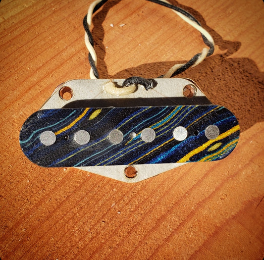 Telecaster Bridge Pickup "Starry Night" | Output: 9.24k Ohm