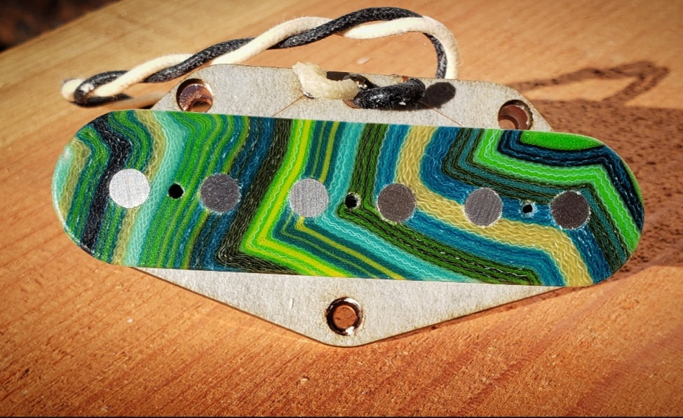 Sugar Tone Telecaster Bridge Pickup "Psychedelic Surf" | Output:  9.29k Ohm
