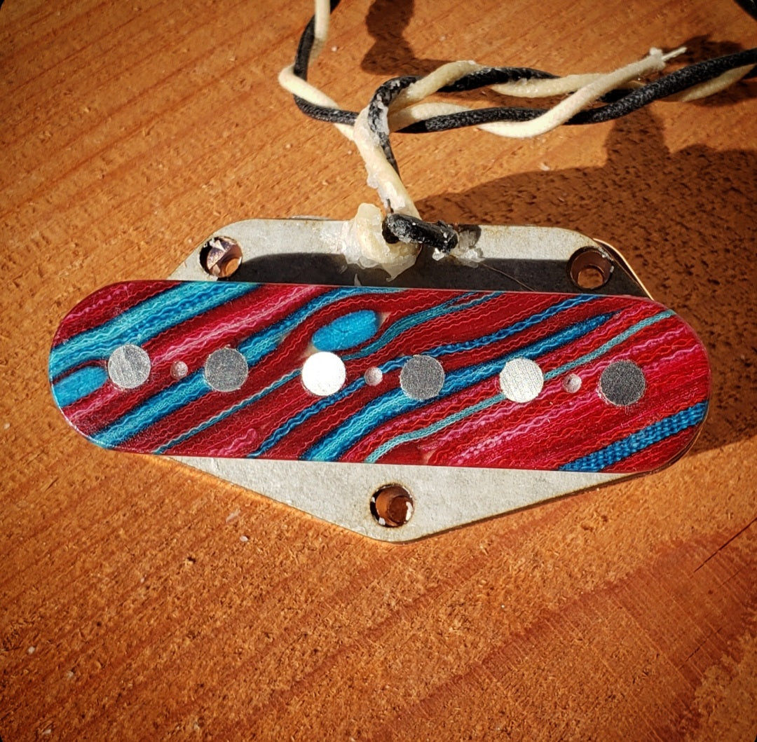 Sugar Tone Telecaster Bridge Pickup "Berry n' Blue" | Output: 9.2k Ohm |